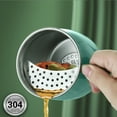 thumbnail image 6 of Vacemry Under $5 Tea Infuser Cup, 304 Stainless Steel Filter Mug with Handle, Crescent Shape Tea Strainer, Heat-Resistant Drinking Cup for Loose Leaf Tea Brewing, 6 of 8