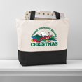 thumbnail image 4 of CafePress - Snoopy Night Before Christmas - Two Tone, 100% Cotton, Zipper Tote Bag, 4 of 6