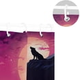 thumbnail image 5 of FREEAMG Wolf Shower Curtain - 72x72 Inch Waterproof Fabric Shower Curtains with 12 Hooks - Modern Home Bathroom Hotel Spa Decorations, 5 of 5