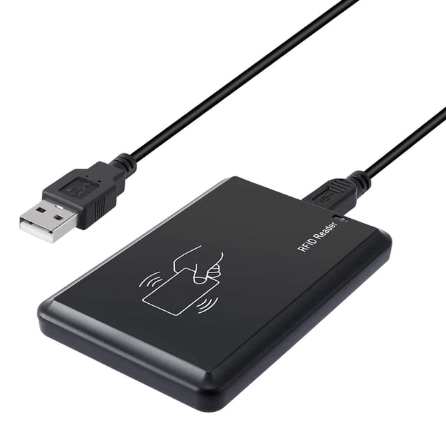 ID Card Reader 13.56MHz Card Reader Control Desktop Reader DYNWAVEMX Lector de tarjetas de identificación