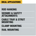 thumbnail image 3 of DeWalt DCH273B 20V MAX Cordless Lithium-Ion Brushless SDS 3-Mode 1 in. Rotary Hammer (Bare Tool), 3 of 5