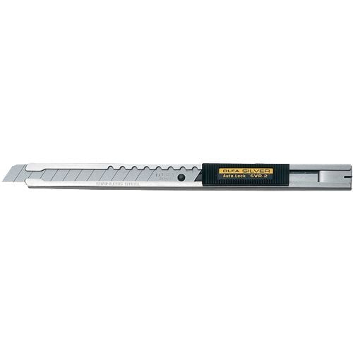 Olfa SVR-2 9mm 13Pt Stainless Steel Auto Lock Snap Off Cutter