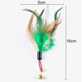 thumbnail image 2 of Cat Teaser Replacement Creative Faux Feather Cat Training Toy Cat Play Toy, 2 of 5