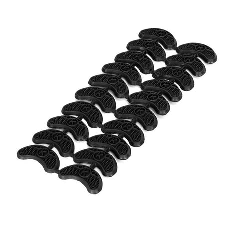 20pcs Nonslip Rubber Shoes Boots Sole Heel Repair Plate Tips Pads