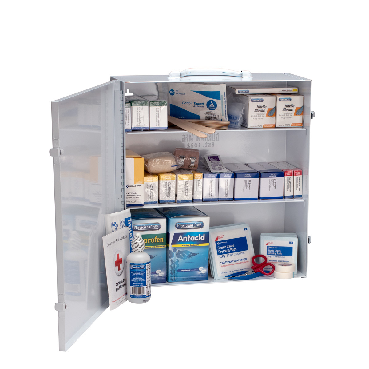 PhysiciansCare by First Aid Only Industrial First Aid Kit for 100 People, 694 Pieces/Kit