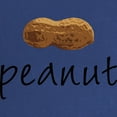 thumbnail image 2 of CafePress - Peanut Maternity T Shirt - Maternity Dark T-Shirt, 2 of 3