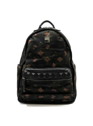Louis Vuitton Bag Black Embossed Premium Unisex Backpack With Dust