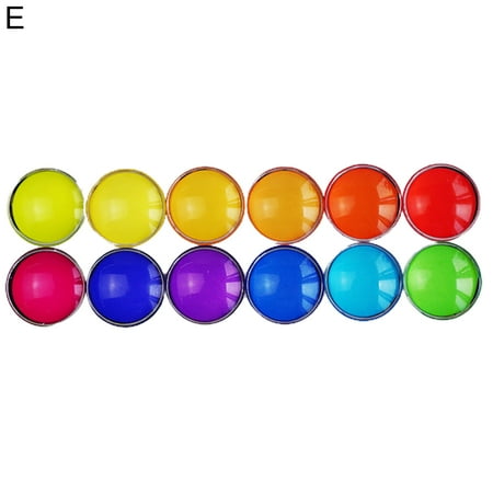 

Xunyuan 1 Set Fridge Magnets Delicate Cartoon Anti-wear Funny Cute Round Refrigerator Stickers for Blackboard