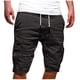 thumbnail image 2 of Pantalones deportivos largos para hombre, de color puro, informales, holgados, con cordón, de algodón, 2 of 5