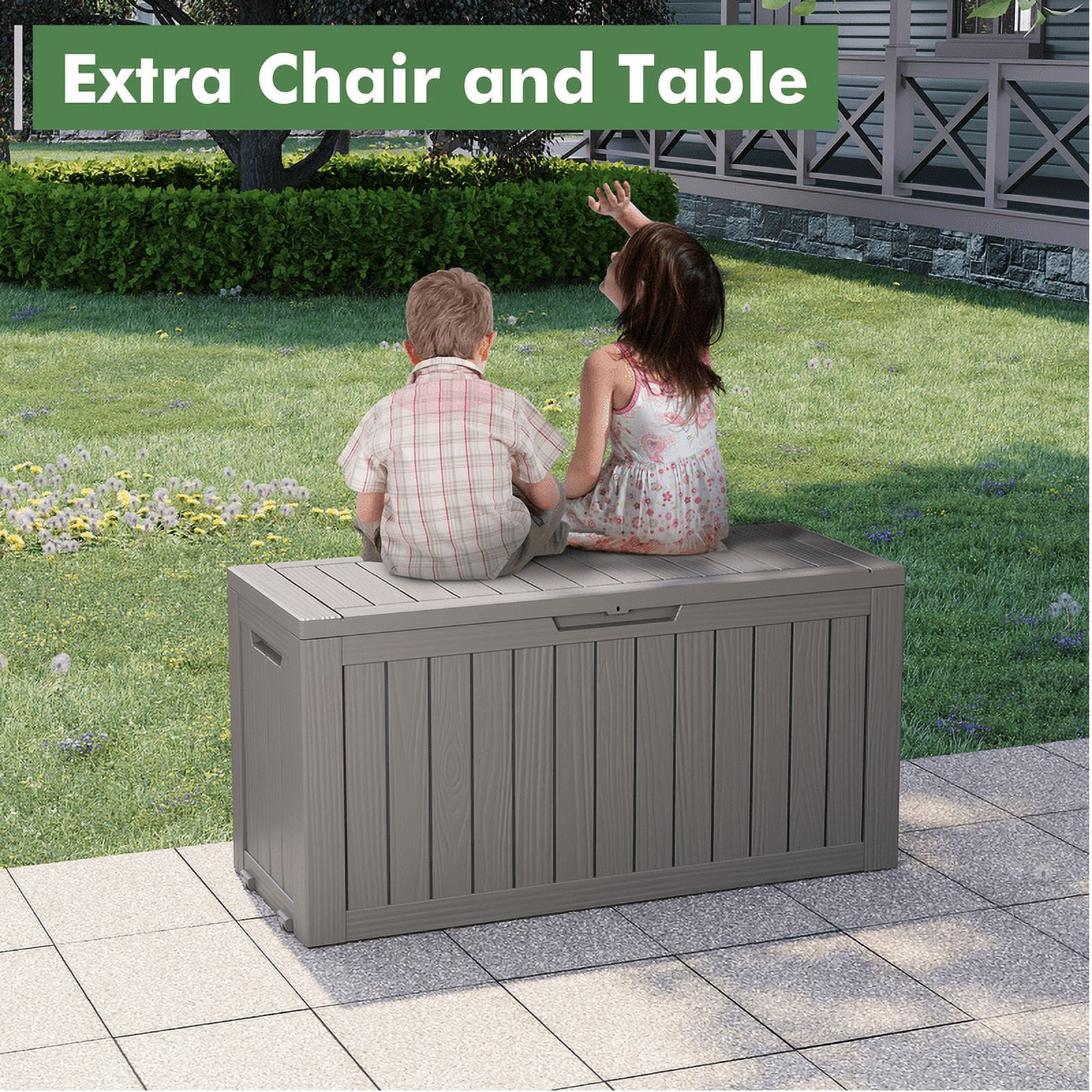 人文 #OUTDOOR Furinno Tioman Pine Wood X-Leg 2-Person Outdoor Bench