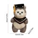 thumbnail image 3 of Sombrero de graduación de 4,7 pulgadas, peluche de tela suave, multicolor, regalo de graduación, recuerdo para decoración del hogar, accesorio para fotos de celebración de graduados, decoració, 3 of 5