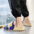 thumbnail image 4 of Men's Anime Print Non-Slip Platform Slides, Comfortable Soft Sole Cloud Slides For Indoor Outdoor Bathroom Beach, Summer, 4 of 5