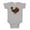 Grey, variant on TeesAndTankYou Turkey Football Thanksgiving Baby Onesie Infant One Piece Bodysuit Newborn Heather Grey
