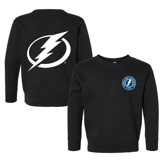 Toddler Chad & Jake Black Tampa Bay Lightning Pullover Sweatshirt
