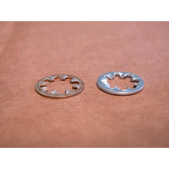 Drag Specialties DS-190507 Chrome Inside Star Washers - 5/16in.