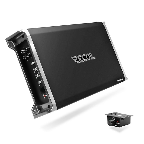 Recoil RED1200.1 2500 Watts ClassD Car Audio Monoblock Subwoofer