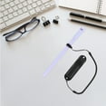 thumbnail image 3 of TOYMYTOY Back to School 2Pack Stylus Lanyard Cord Black Silicone Secure Attachment for Office, 3 of 8