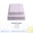thumbnail image 4 of Juego de sábanas Sweet Home Collection 1800 Supreme Full Lilac, 4 of 6