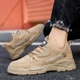 thumbnail image 1 of Zapatillas Deportivas Botas de senderismo para hombre con cordones Botas de deporte casuales Botas de cuero PU para viajes al aire libre Wdftyju Tenis De Mujer Tenis De Hombre, 1 of 8