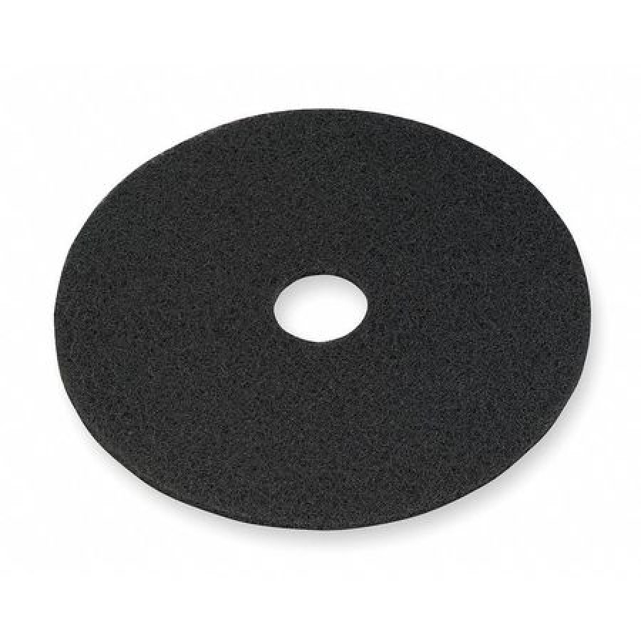 3M 7200 Stripping Pad,15 In,Black,PK5
