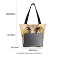 thumbnail image 3 of Disketp Bucket Flower Cow Bolsa de Hombro Casual para Mujer, Bolso Cruzado para Compras, Viajes y Uso Diario, 3 of 6
