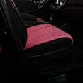 thumbnail image 5 of EKR Custom Fit Rogue Car Seat Covers for Nissan Rogue 2017 2018 2019 2020 S, SV, SL, Platinum- Full Set Leatherette(Black)/Suedette (Pink) Auto Seat Cover, 5 of 6