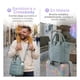 thumbnail image 5 of Pañalera Bolsa Para Bebé Esquimalito Daily Bag, Tote de Pañales con 11 Compartimentos y Bolsillo Térmico, Resistente al Agua Azul Cielo, 5 of 8