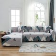 thumbnail image 5 of Sofa Cover L Shape Sofa Covers Sectional Sofa Cover Stretch Sofa Slipcovers with Throw Pillowcases for L-Shape Couch, 5 of 5