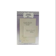 Wilton Pearl Bouquet Invitations, 50 Pack