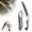 Noir, variante sur LPSSTORE Scie Pliante en Acier Nouvelle Scie à Main Portable Extérieure Robuste pour Tailler les Arbres Scie Pliable pour Camping Jardinage en Bois