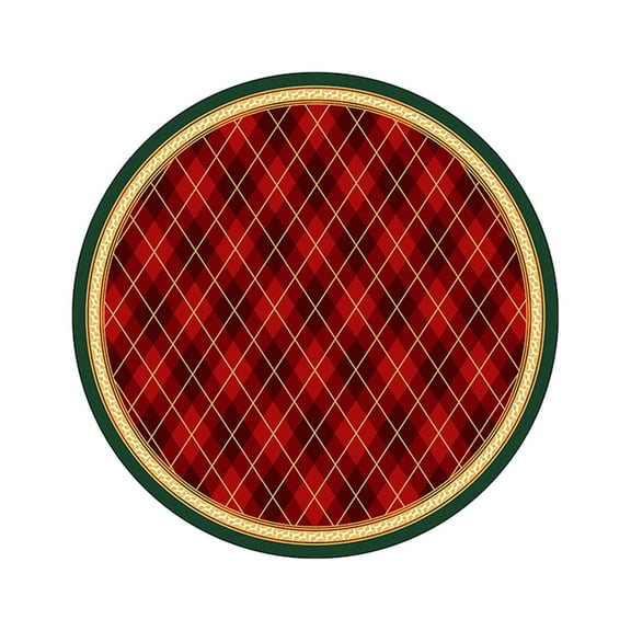 Christmas Decorations Tree Skirt 24 Inch Velvet Tree Skirts Vintage Xmas Tree Skirt Cover For Chirstmas Party Decor Glitter Christmas Tree Skirt For Home Holiday