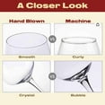 thumbnail image 6 of Salmanzar Crystal Wine Glasses Set of 2 - Premium Full Bottle Giant Wine Glass (29 oz), 6 of 9