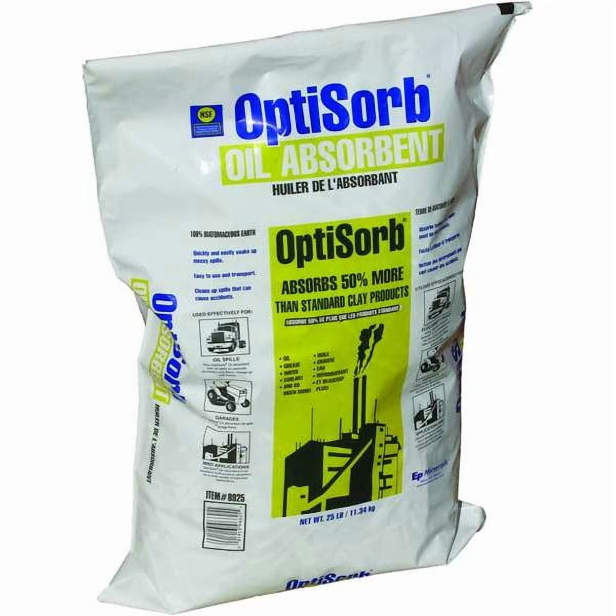 Oil-Dri Loose Absorbent - 50 Lb Bag For Spill Control, Universal Fluid Absorption (A45201-G40)