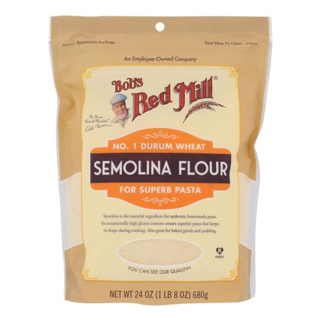 Semolina Pasta Flour - 24 oz - Case of 4