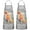 Orange Fruit Juice, variant on Grapefruit Bib Apron with Pocket Chemical Work Apron Waterproof Bib Apron for Brother Boyfriend Husband Cooking Aprons for Kitchen Cool BBQ Grilling (Set Of 2)
