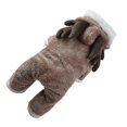 thumbnail image 3 of Adorable Dog Christmas Clothes in Flannel Brown for Pet Party Use and Outdoor Activities Size, 3 of 3
