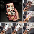 thumbnail image 4 of LYM-Phone Case For LG Velvet 4G/5G, Full wrap Cute Anti-knock Animals Protective TPU Cartoon Shockproof Graffiti Silicone Phone Pouch Durable Waterproof Fashion Design Dirt-resistant, 4 of 9