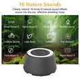 thumbnail image 4 of Breadeep White Noise Sound Machine, Baby Sound Spa Machine with 16 Soothing Sounds Levels 3 Timers Smart Sound Machine for Adults Baby Kids Sleeping Home Office Travel Black, 4 of 8