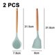 thumbnail image 2 of Juego de utensilios de cocina de 2 piezas, utensilios de cocina de madera fáciles de limpiar, utensilios de cocina para utensilios de cocina antiadherentes, 2 of 5