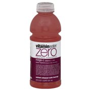 Vitamin Water Zero Mega-C Grape Raspberry Water Beverage, 20 Fl. Oz.