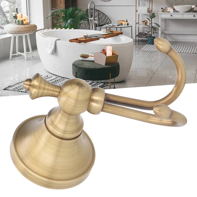 Vintage-Style Towel Hooks, Heavy Duty Copper and Stainless Steel