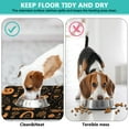 thumbnail image 4 of Happy Halloween Pumpkin Dog Mat for Food and Water Absorbent No-Slip 17x30 Inch Dog Water Mat Evil Pumpkin Ghost Pet Feeding Mat Dog Water Bowl Mat for Messy Drinker, 4 of 7