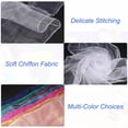 thumbnail image 3 of Uxcell 24Pcs Dance Scarves 24" x 24" Juggling Scarves for Play Magic Music White, 3 of 4