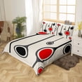 thumbnail image 3 of Yibo Valentines Day Rose Floral Duvet Cover - Premium Polyester Duvet Cover with Zipper Closure, 3 Piece Set, Includes 1 Duvet Cover and 2 Pillow Cases, No Comforter, 3 of 7