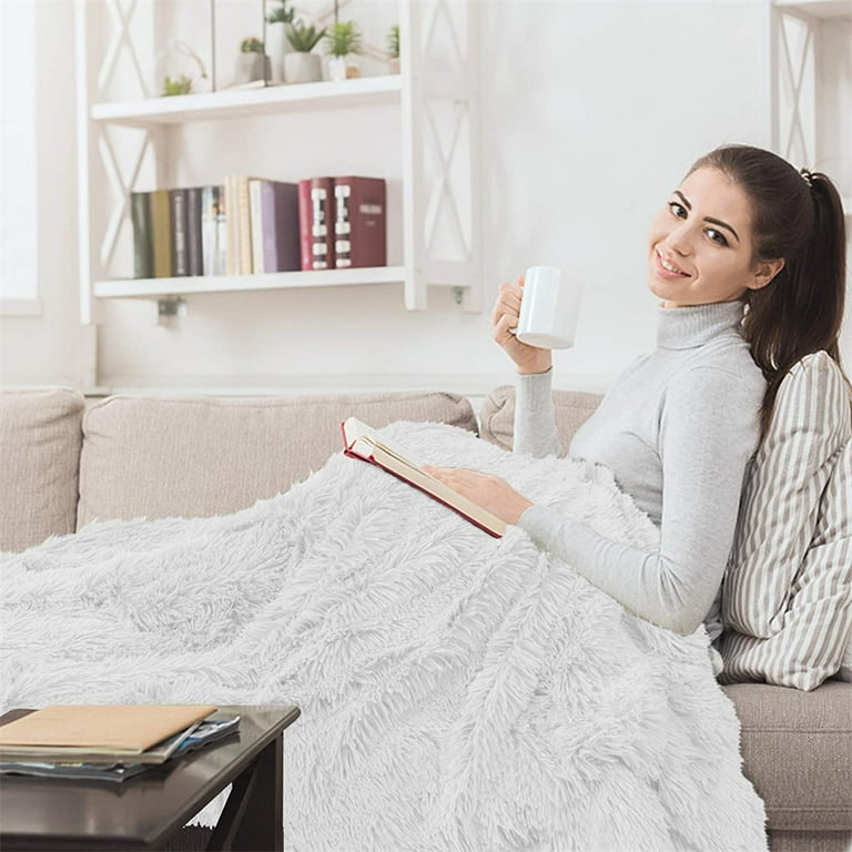 Off white online bed throw