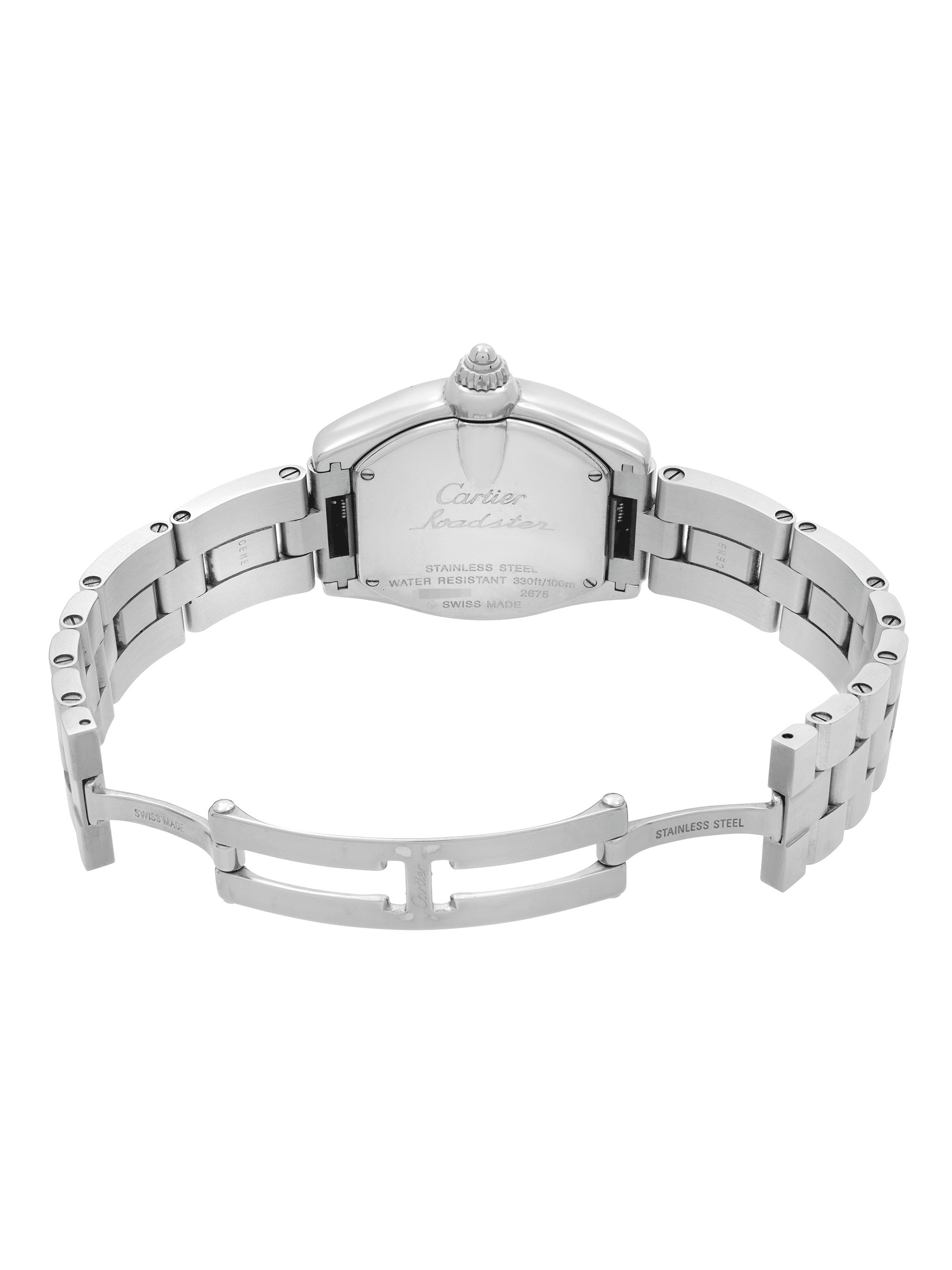Cartier Panthere Medium Diamond Silver Dial Ladies Watch W4PN0008 for Women