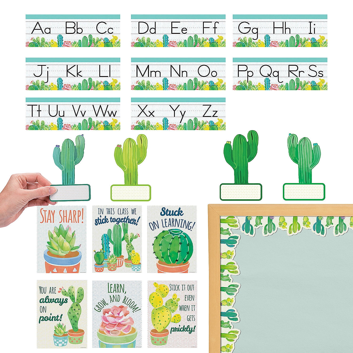 Modern Farmhouse Classroom Decor Growth Mindset Posters – My Nerdy Teacher
