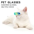 thumbnail image 4 of Gafas De Metal Para Mascotas Gafas De Sol De Moda Para Mascotas Gafas Antideslizantes Para Perros Protección Solar Gafas Retro Para Mascotas Protección Ocular Decoración Para Mascotas Gafas De Sol sonducket PT001575-01, 4 of 6