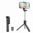 thumbnail image 2 of Selfie Stick Tripod, Extendable Cell Phone Tripod Stand with Wireless Remote and Phone Holder, Compatible with iPhone Android Phone (White), 2 of 5