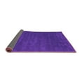 thumbnail image 2 of Ahgly Company Indoor Round Abstract Purple Contemporary Area Rugs, 3' Round, 2 of 4